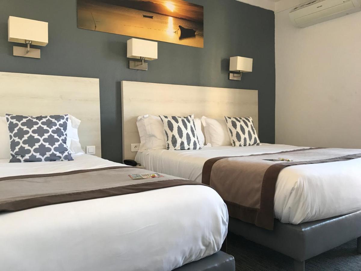 Le Regina Hotel Et Restaurant Canet-Plage Exterior photo